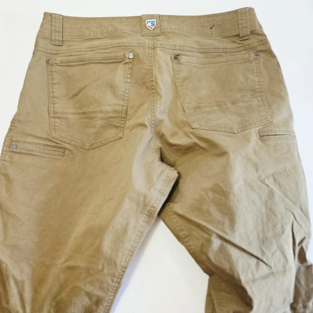 Kuhl Pants Men's Size 36x30 Beige Khaki Cargo Tactical Utility